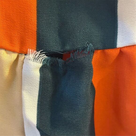 Andree by Unit Women's Striped Sleeveless Jumpsuit Medium Multicolor - Picture 7 of 16